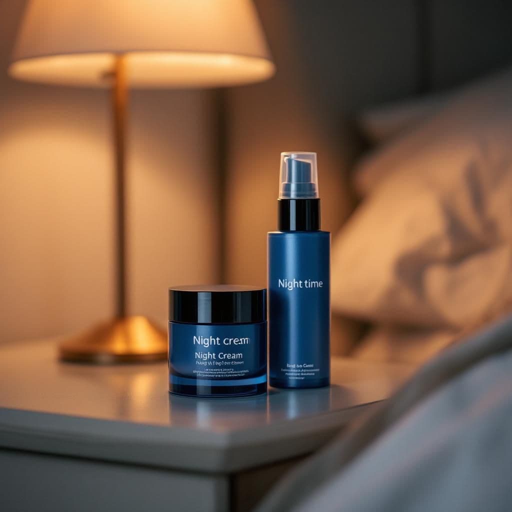 Bedside Beauty - Lifestyle & Cozy candle photography idea