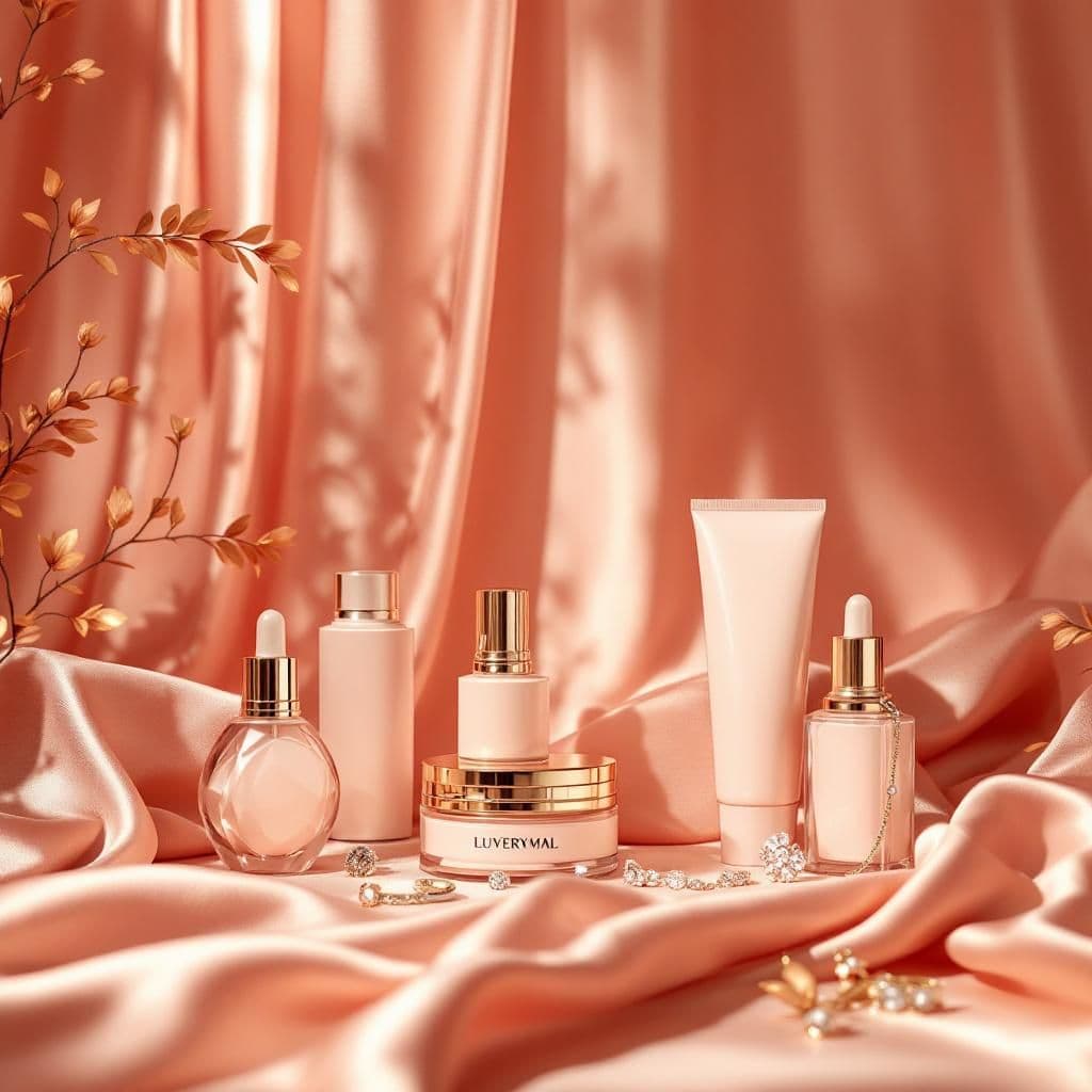 Gold & Glamour - Luxury & Spa candle photography idea