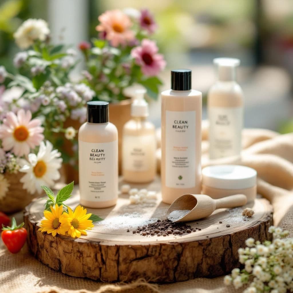 Farm to Face - Rustic & Natural candle photography idea