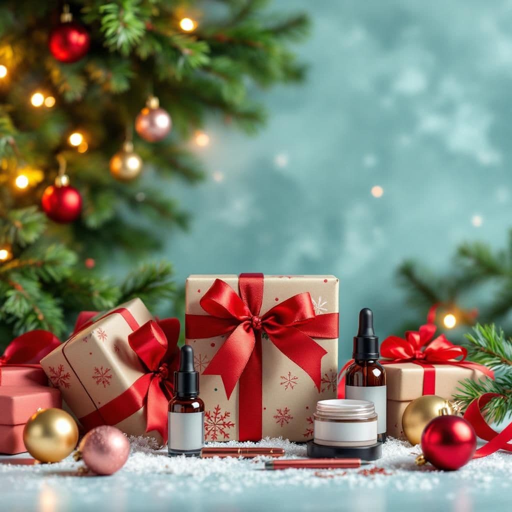 Holiday Gift Set - Seasonal & Holiday candle photography idea