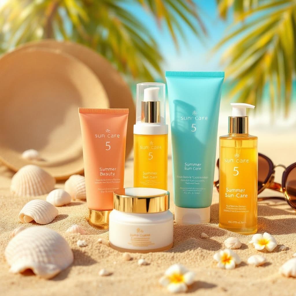 Summer Glow - Seasonal & Holiday candle photography idea