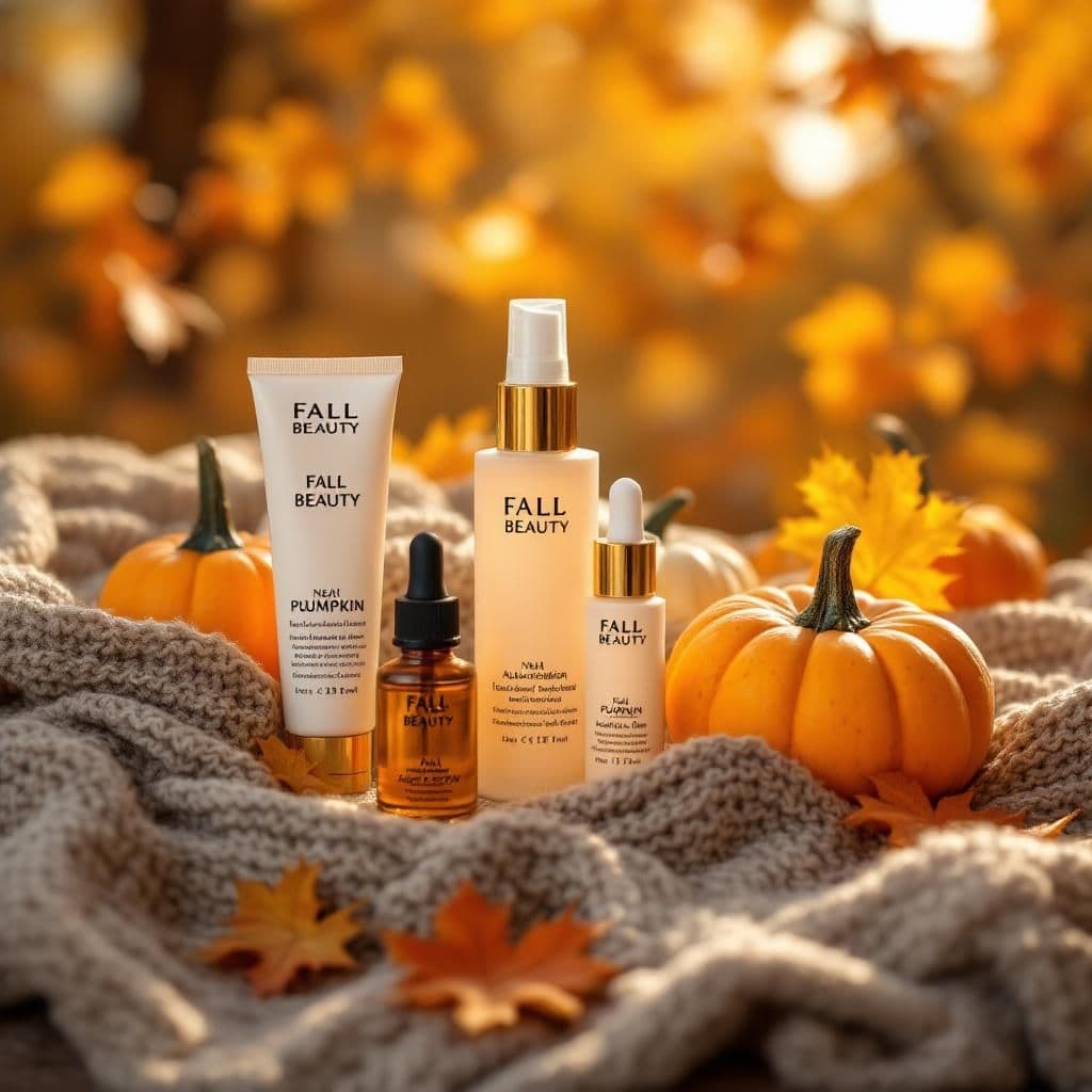 Autumn Warmth - Seasonal & Holiday candle photography idea