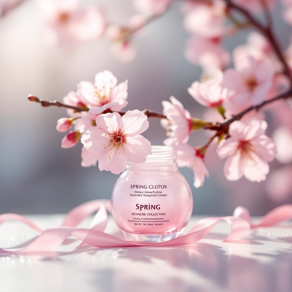 Spring Renewal - Seasonal & Holiday candle photography idea