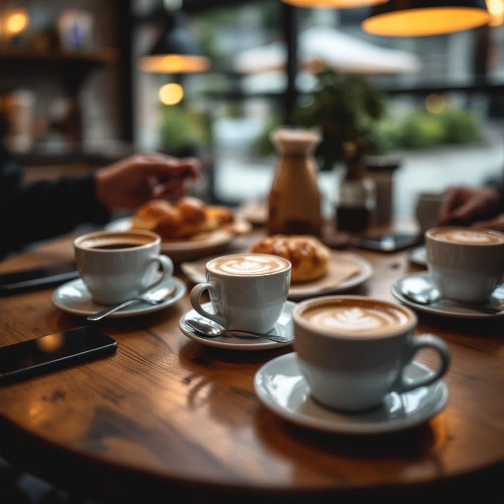 Friends Gathering - Lifestyle & Cozy candle photography idea