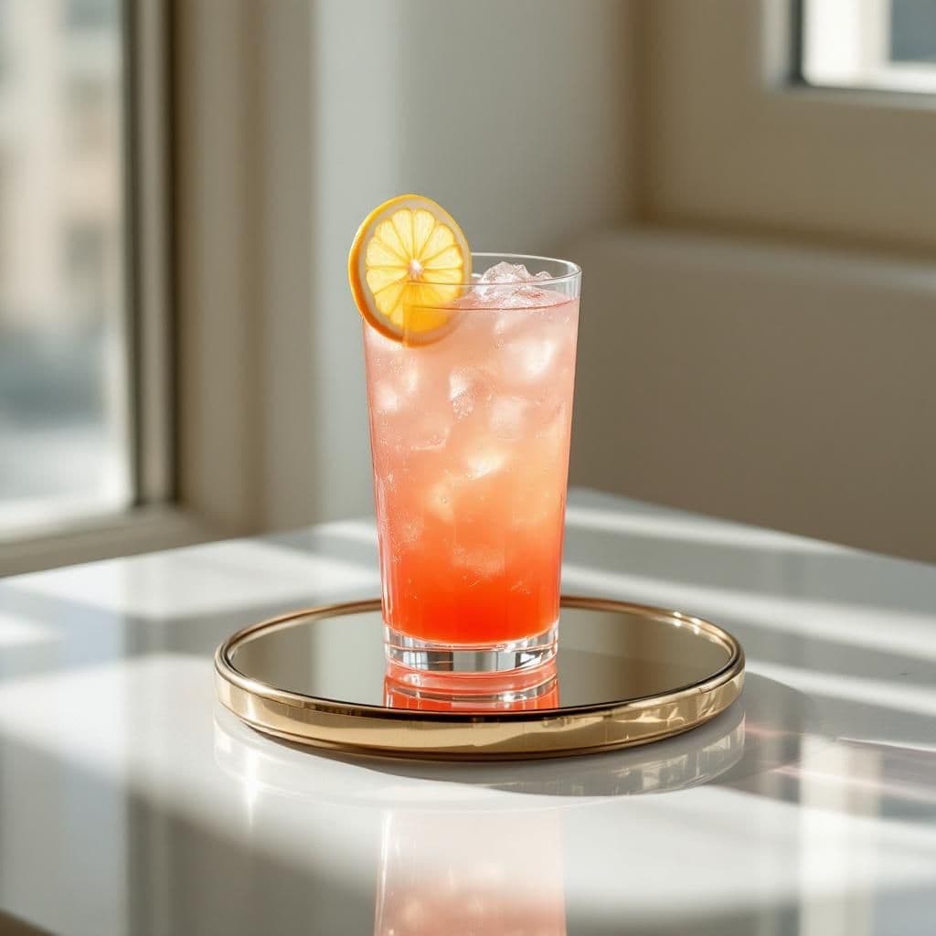 Reflection Play - Modern & Minimalist candle photography idea