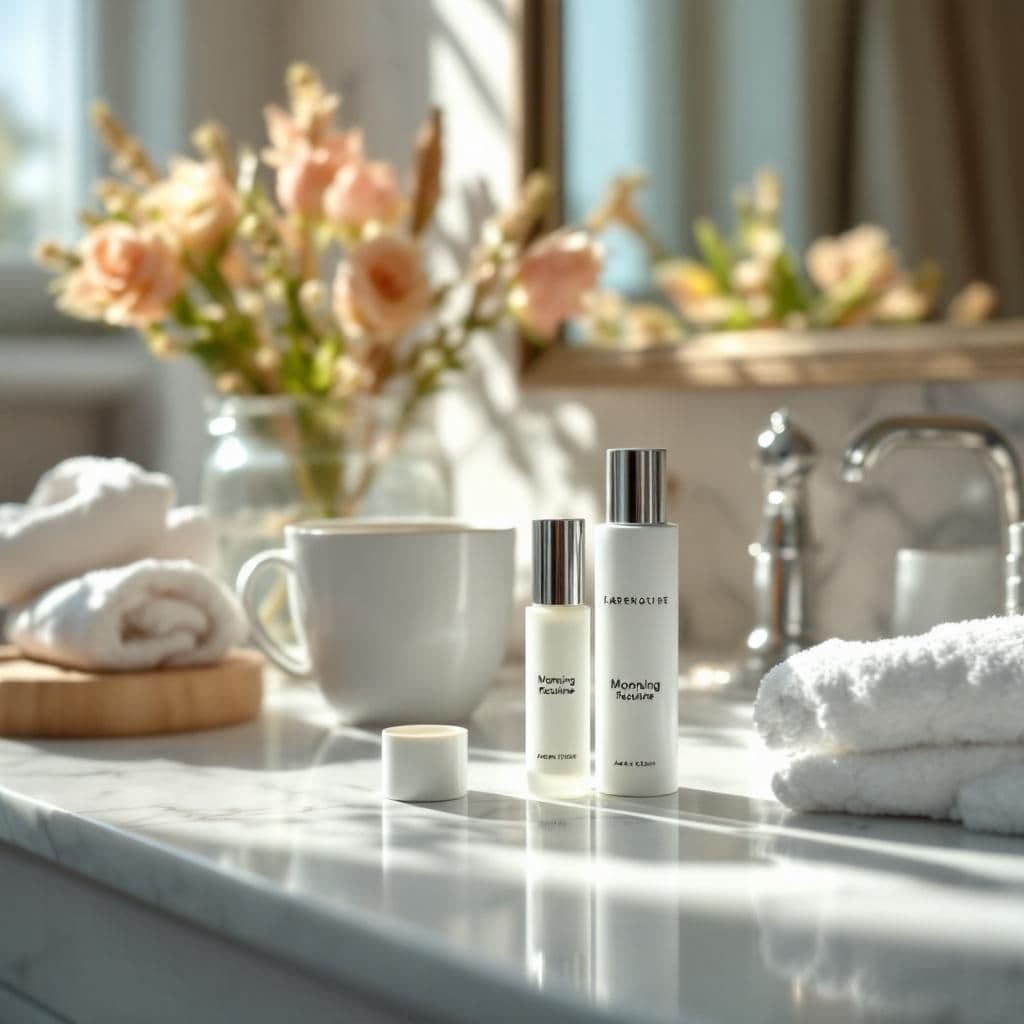 Morning Routine - Lifestyle & Editorial candle photography idea