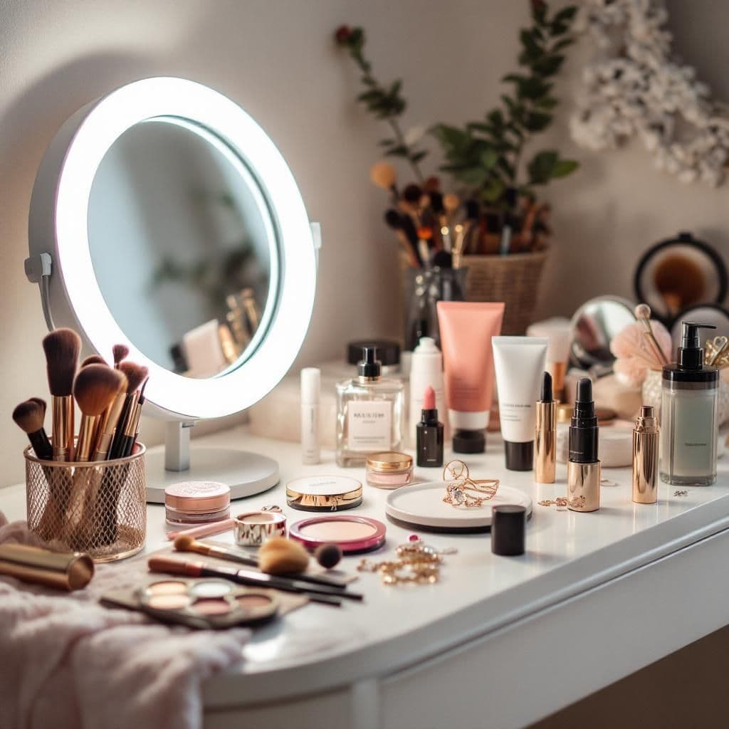 Vanity Goals - Lifestyle & Editorial candle photography idea