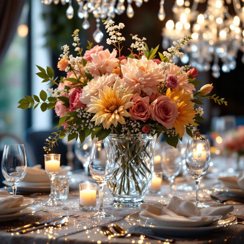 Crystal Garden - Luxury & Spa candle photography idea