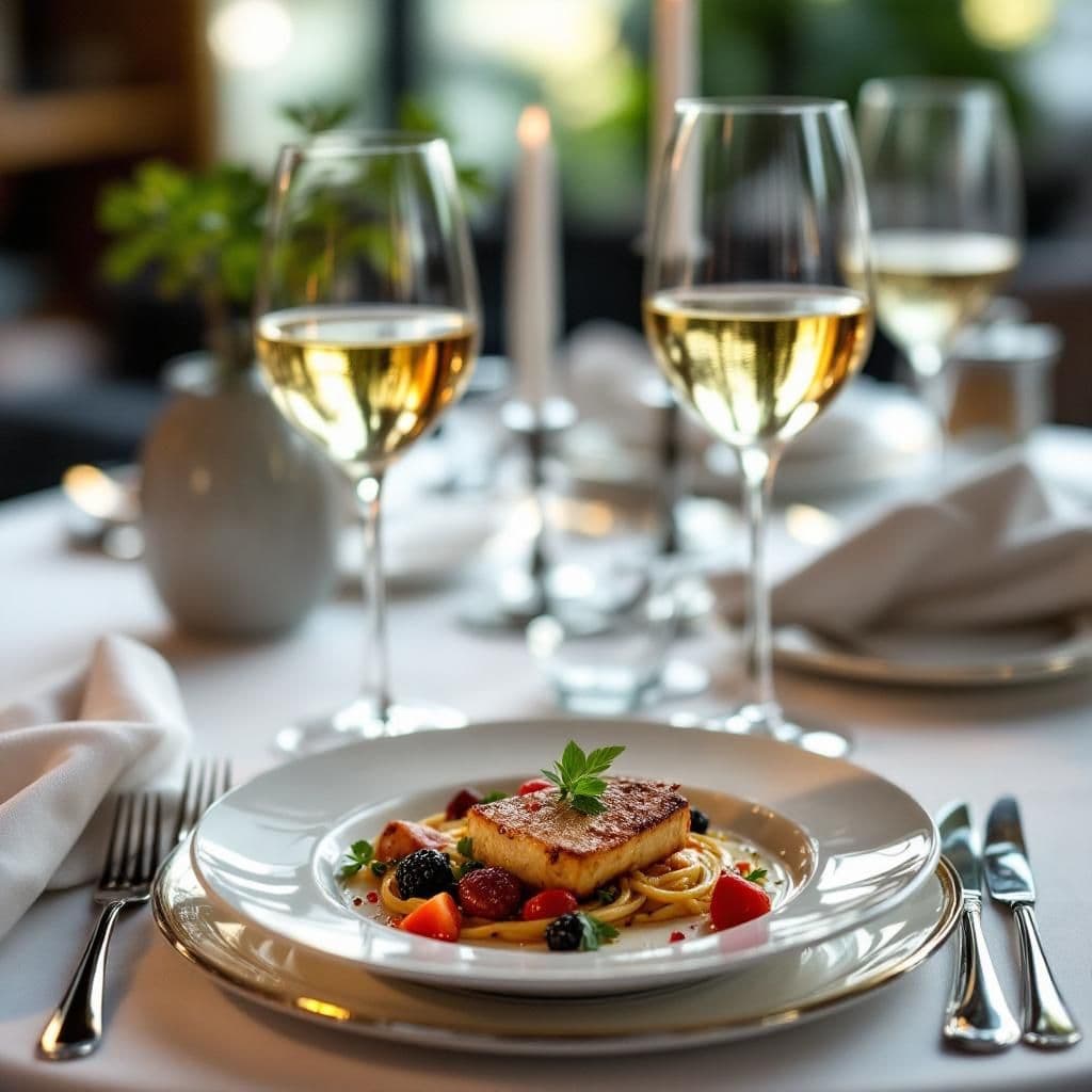 Fine Dining Experience - Luxury & Spa candle photography idea