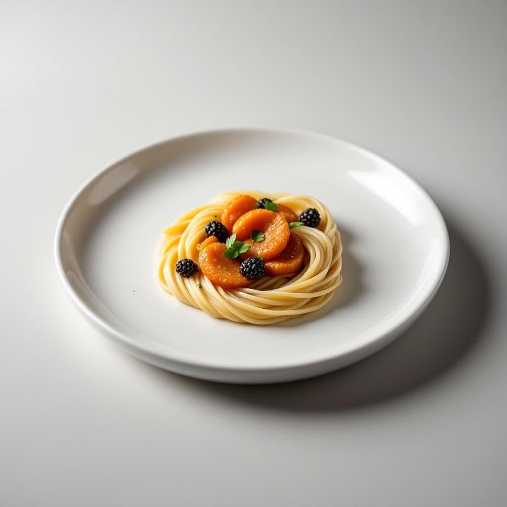 Plated Perfection - Modern & Minimalist candle photography idea