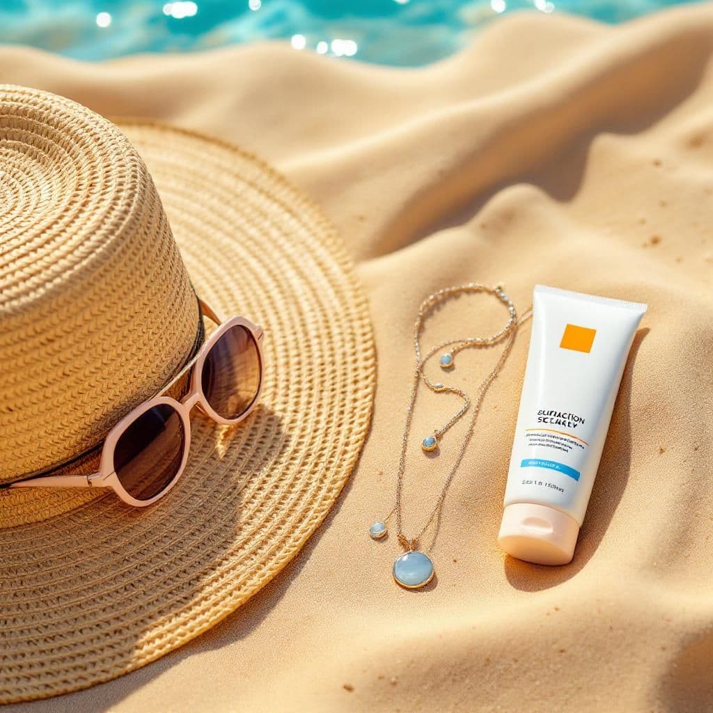 Beach Day - Lifestyle & Editorial candle photography idea