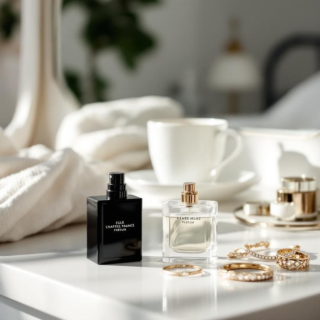 Morning Ritual - Lifestyle & Cozy candle photography idea