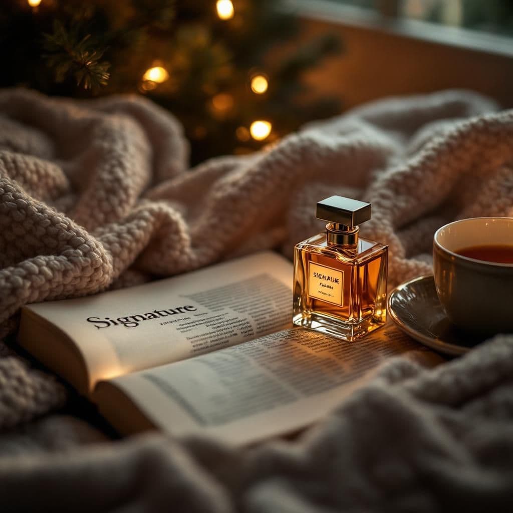 Cozy Evening - Lifestyle & Cozy candle photography idea