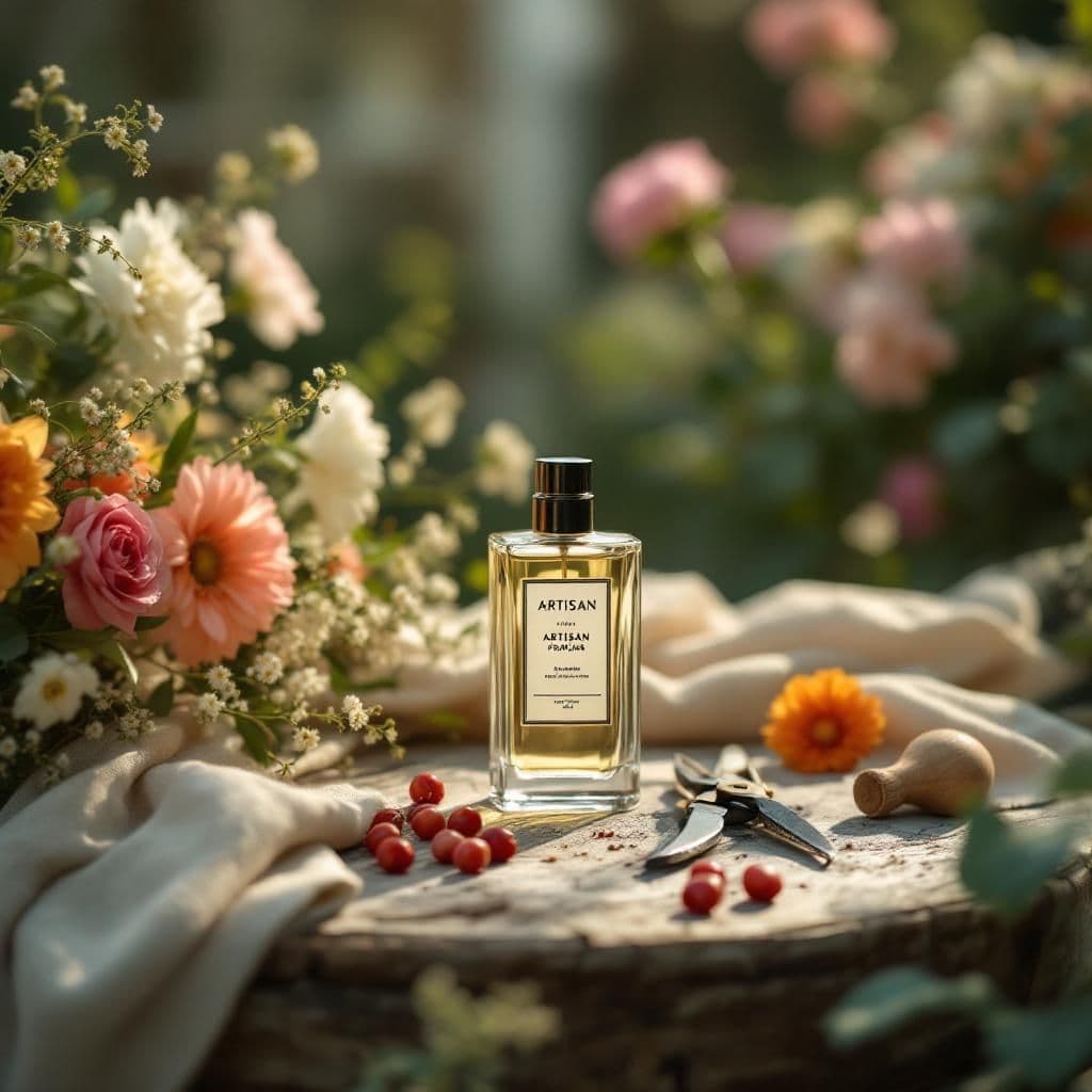 Botanical Garden - Rustic & Natural candle photography idea