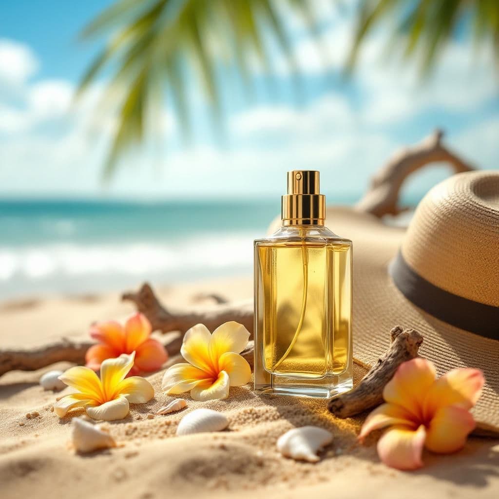 Summer Breeze - Seasonal & Holiday candle photography idea