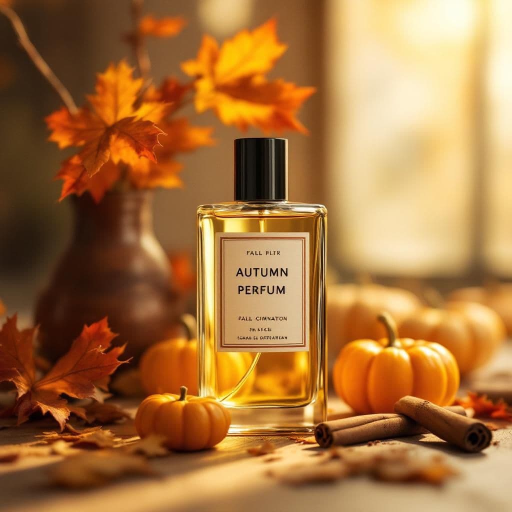 Autumn Spice - Seasonal & Holiday candle photography idea