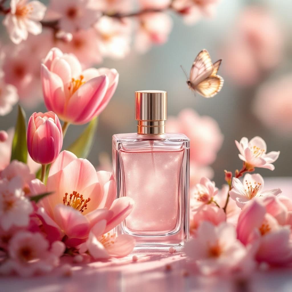 Spring Garden - Seasonal & Holiday candle photography idea