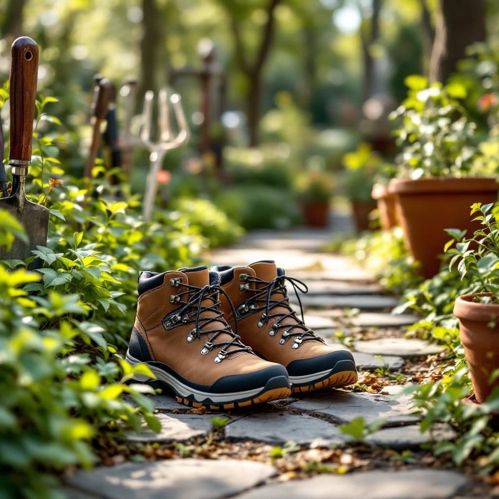 Garden Path - Rustic & Natural candle photography idea