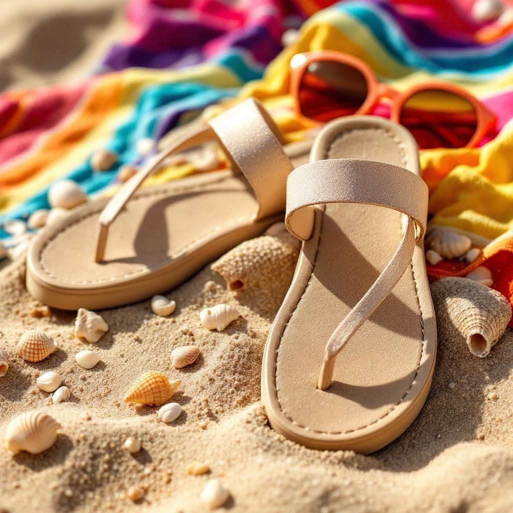 Summer Beach Vibes - Seasonal & Holiday candle photography idea