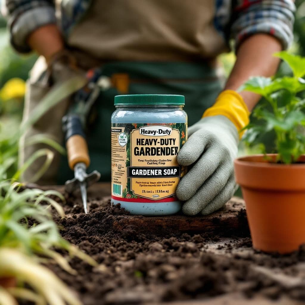 Gardener's Hand Care - Lifestyle & Cozy candle photography idea