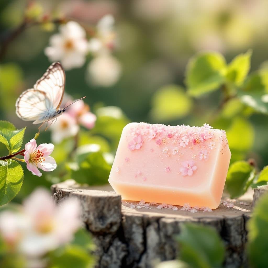 Spring Garden Bloom - Seasonal & Holiday candle photography idea
