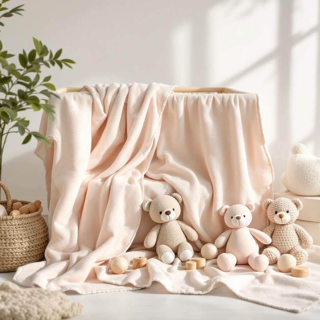 Baby & Nursery - Lifestyle & Cozy candle photography idea