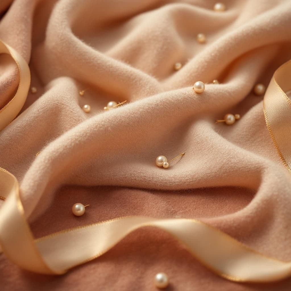Cashmere Elegance - Luxury & Spa candle photography idea