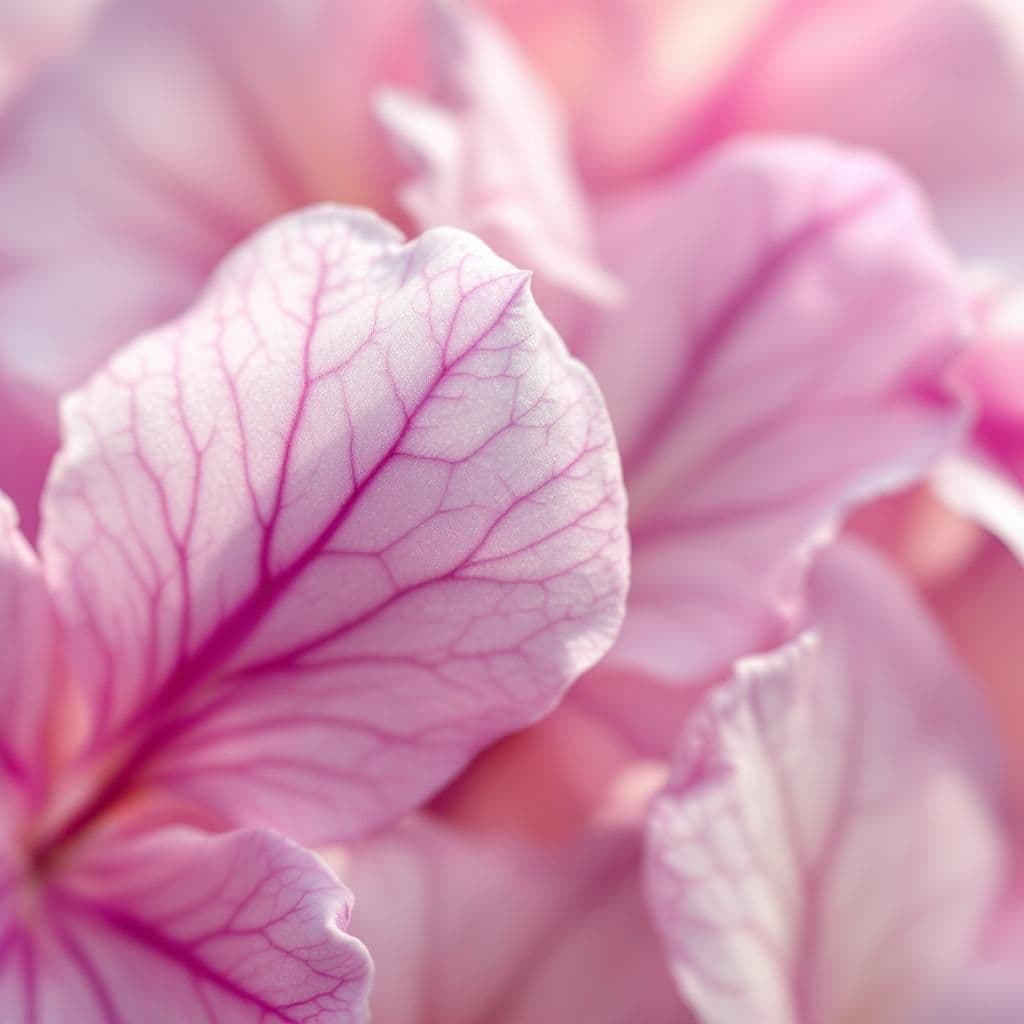 Spring Flower Petals - Seasonal & Natural candle photography idea