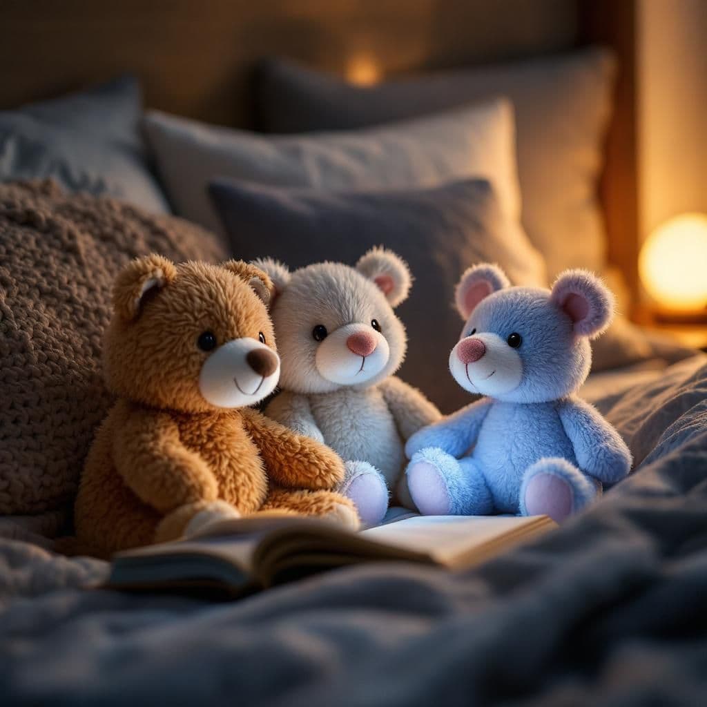 Bedtime Stories - Lifestyle & Cozy candle photography idea