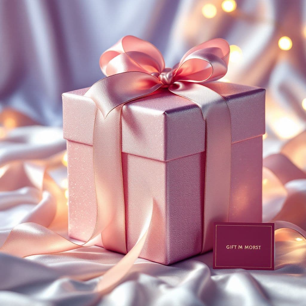 Gift Presentation - Luxury & Spa candle photography idea