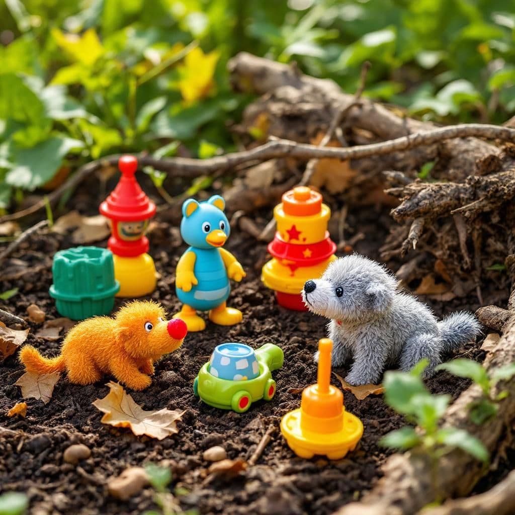 Nature Play - Rustic & Natural candle photography idea