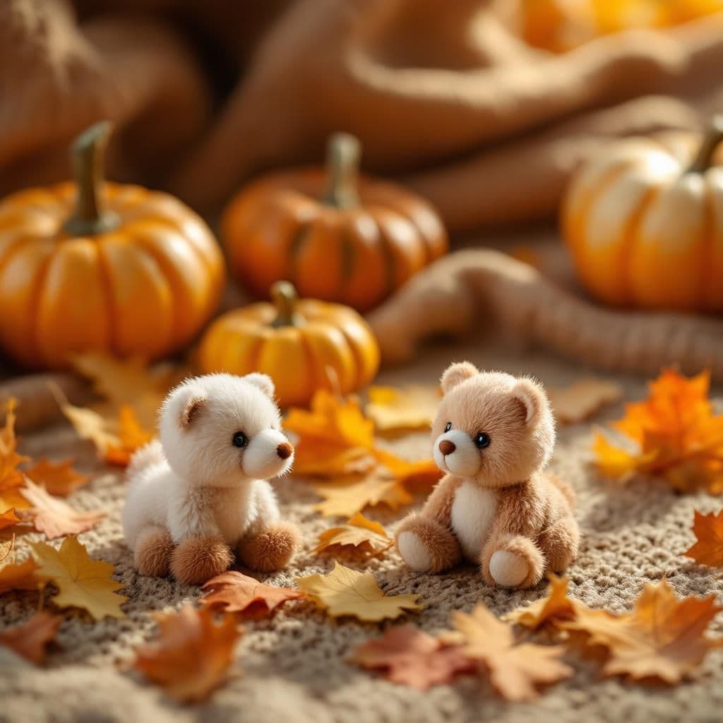 Autumn Adventure - Seasonal & Holiday candle photography idea